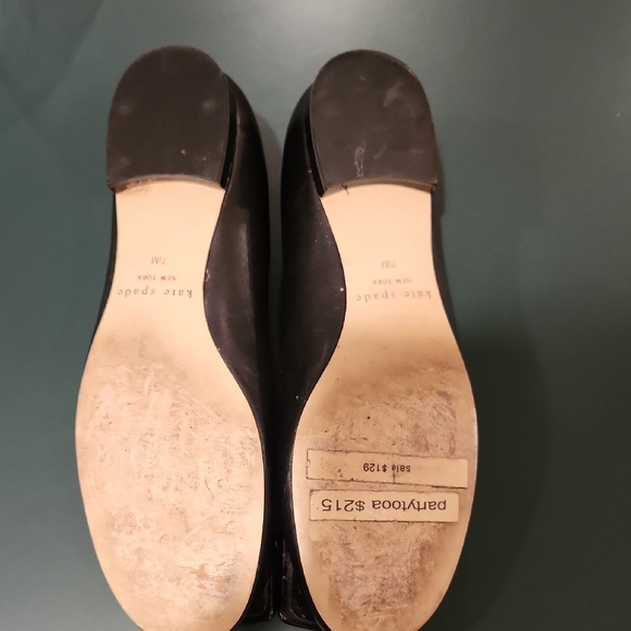 Kate Spade Black Embellished Flats - Picture 4 of 8